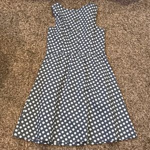 The Limited Blue Polka Dot Dress Size 2